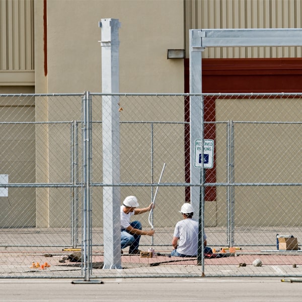how much time can i rent the temporary fence for my work site or event in Winton